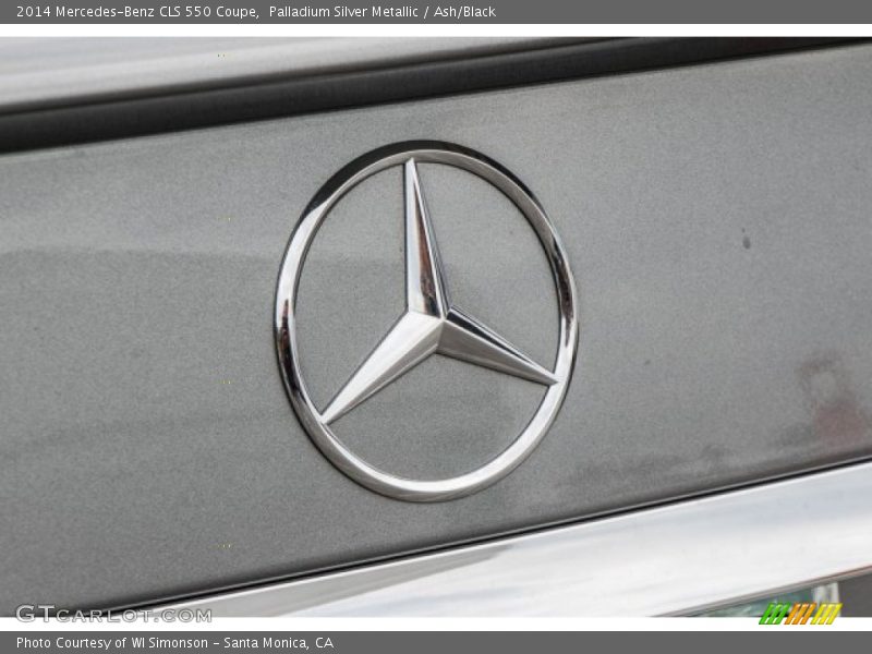 Palladium Silver Metallic / Ash/Black 2014 Mercedes-Benz CLS 550 Coupe