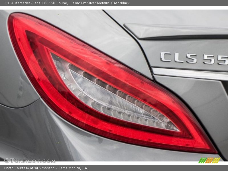 Palladium Silver Metallic / Ash/Black 2014 Mercedes-Benz CLS 550 Coupe