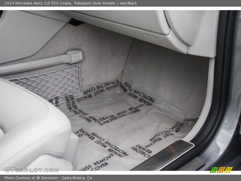 Palladium Silver Metallic / Ash/Black 2014 Mercedes-Benz CLS 550 Coupe
