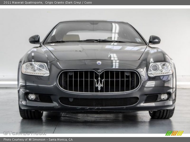 Grigio Granito (Dark Grey) / Cuoio 2011 Maserati Quattroporte