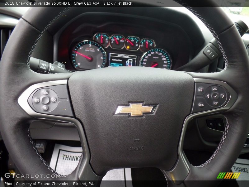 Black / Jet Black 2018 Chevrolet Silverado 2500HD LT Crew Cab 4x4