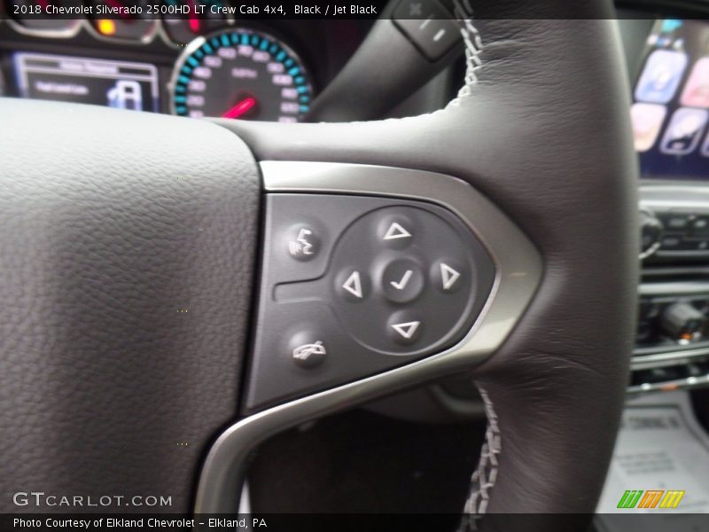 Black / Jet Black 2018 Chevrolet Silverado 2500HD LT Crew Cab 4x4