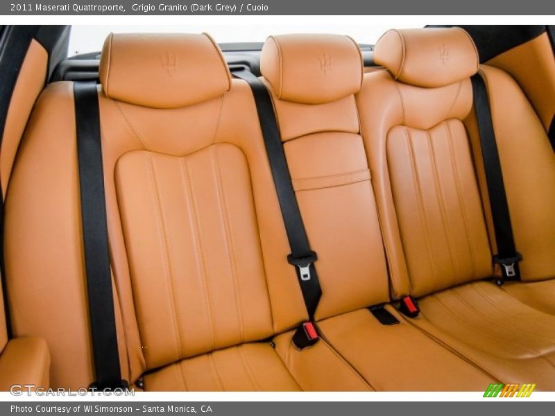 Rear Seat of 2011 Quattroporte 