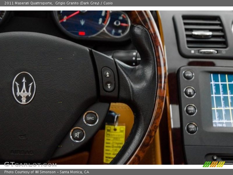 Grigio Granito (Dark Grey) / Cuoio 2011 Maserati Quattroporte