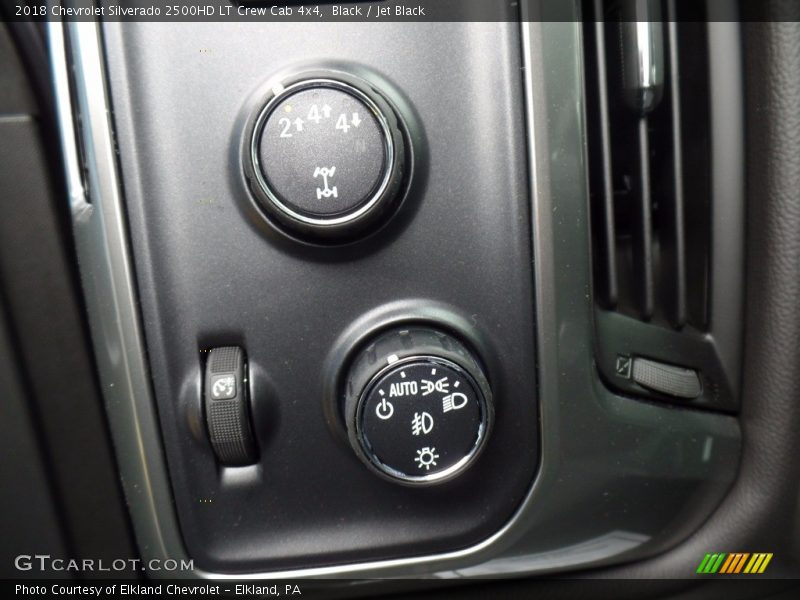 Black / Jet Black 2018 Chevrolet Silverado 2500HD LT Crew Cab 4x4
