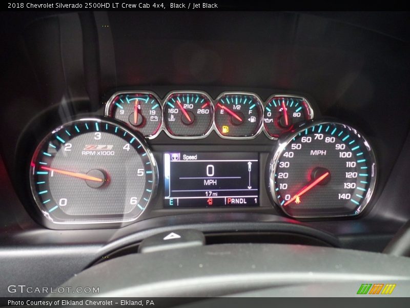  2018 Silverado 2500HD LT Crew Cab 4x4 LT Crew Cab 4x4 Gauges