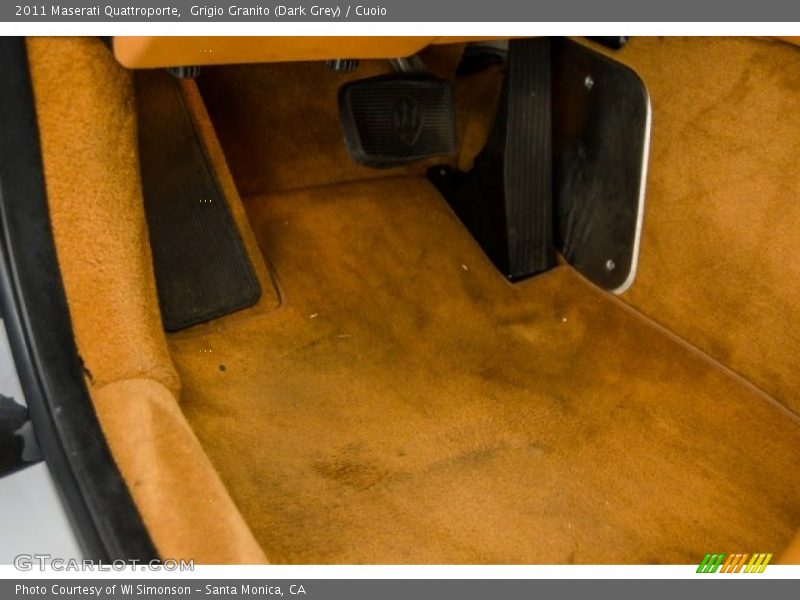 Grigio Granito (Dark Grey) / Cuoio 2011 Maserati Quattroporte