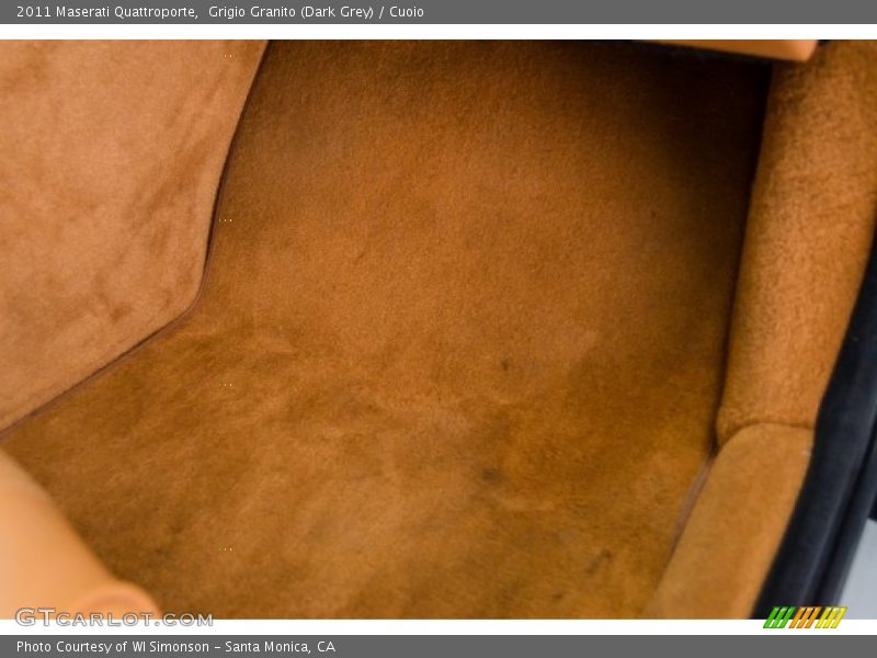 Grigio Granito (Dark Grey) / Cuoio 2011 Maserati Quattroporte