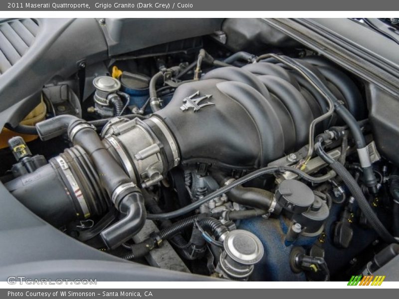 Grigio Granito (Dark Grey) / Cuoio 2011 Maserati Quattroporte