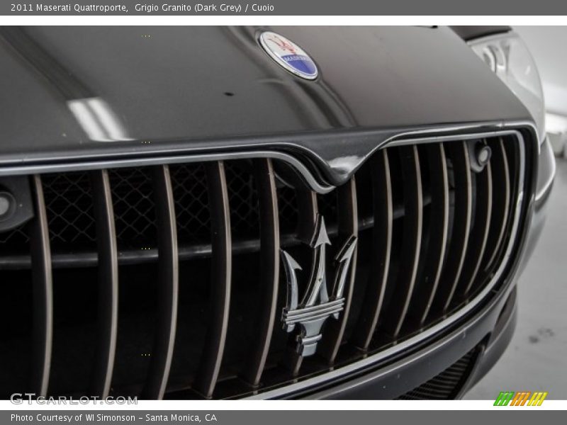 Grigio Granito (Dark Grey) / Cuoio 2011 Maserati Quattroporte