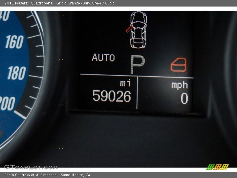 Grigio Granito (Dark Grey) / Cuoio 2011 Maserati Quattroporte