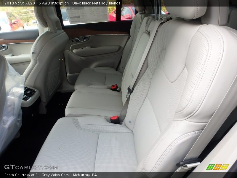 Rear Seat of 2018 XC90 T6 AWD Inscription