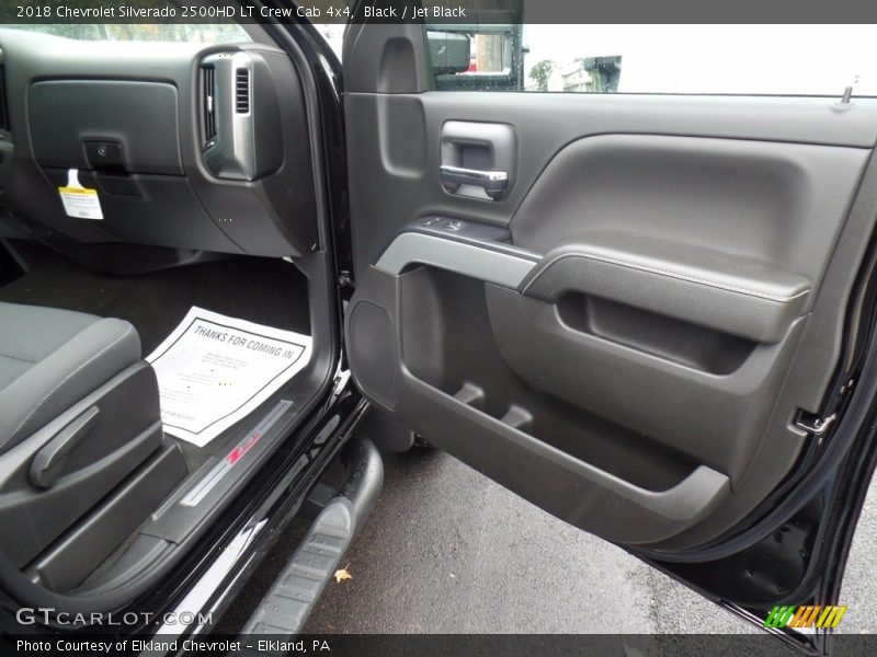 Black / Jet Black 2018 Chevrolet Silverado 2500HD LT Crew Cab 4x4