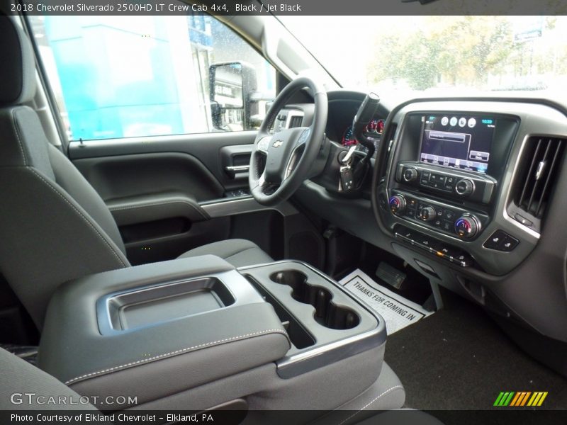 Black / Jet Black 2018 Chevrolet Silverado 2500HD LT Crew Cab 4x4