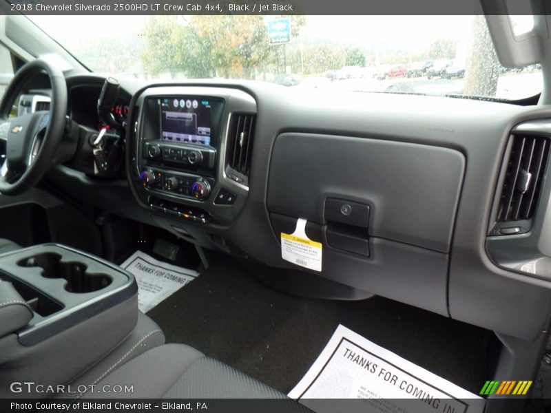 Black / Jet Black 2018 Chevrolet Silverado 2500HD LT Crew Cab 4x4