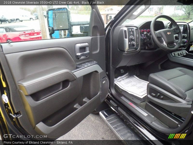 Black / Jet Black 2018 Chevrolet Silverado 3500HD LTZ Crew Cab 4x4