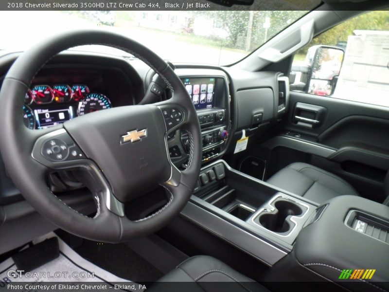 Front Seat of 2018 Silverado 3500HD LTZ Crew Cab 4x4