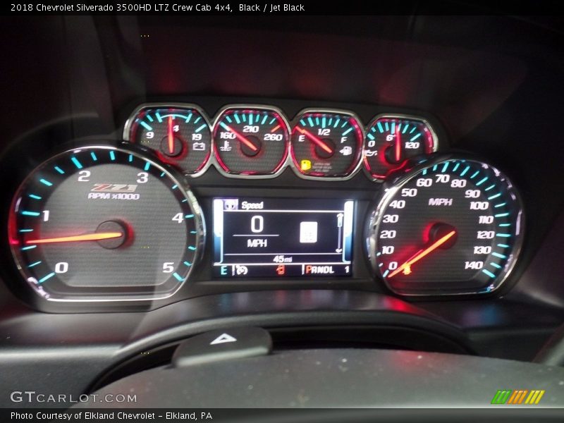  2018 Silverado 3500HD LTZ Crew Cab 4x4 LTZ Crew Cab 4x4 Gauges