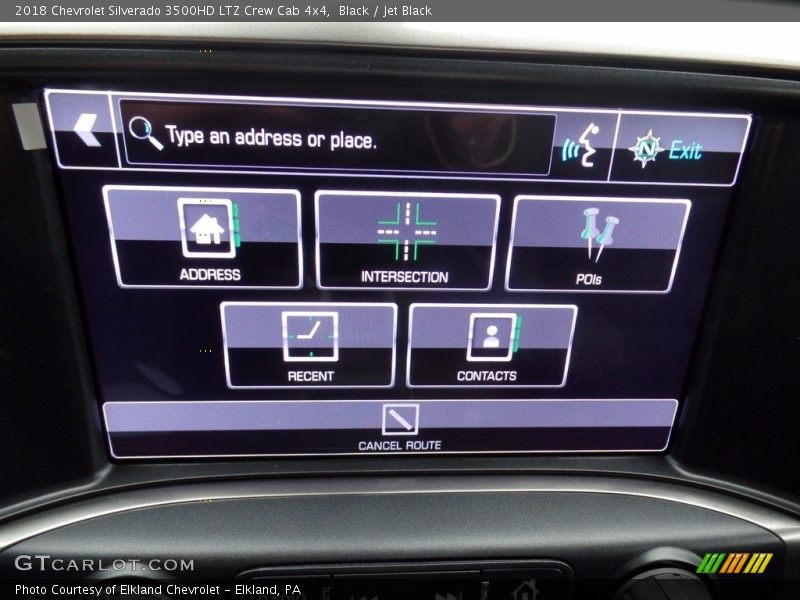 Black / Jet Black 2018 Chevrolet Silverado 3500HD LTZ Crew Cab 4x4