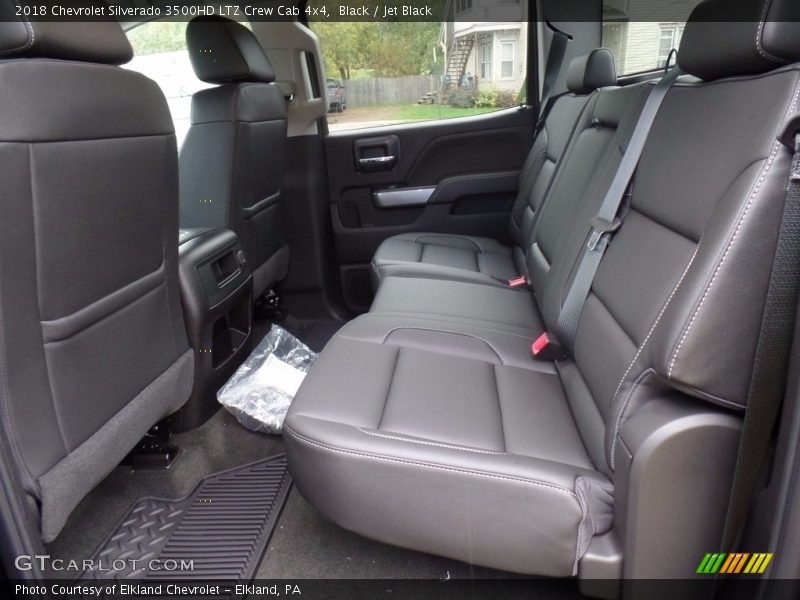 Rear Seat of 2018 Silverado 3500HD LTZ Crew Cab 4x4