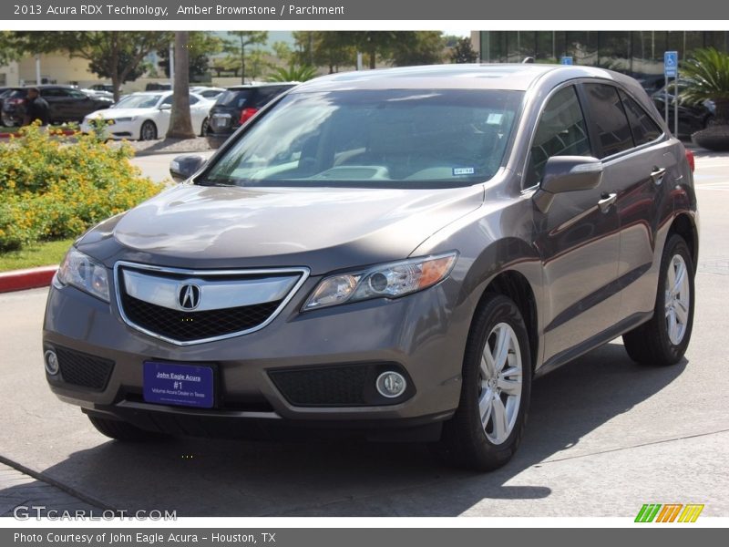 Amber Brownstone / Parchment 2013 Acura RDX Technology