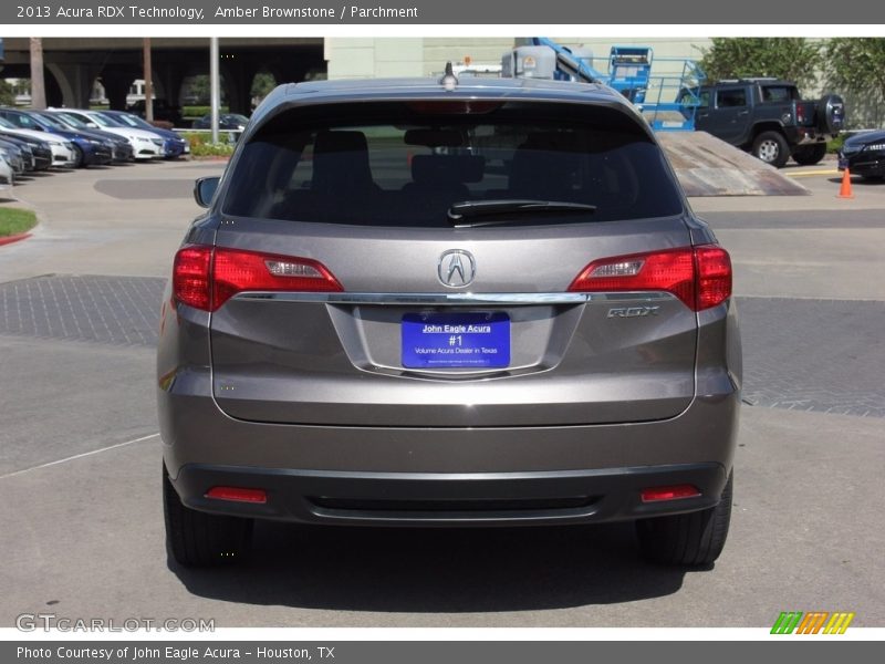 Amber Brownstone / Parchment 2013 Acura RDX Technology