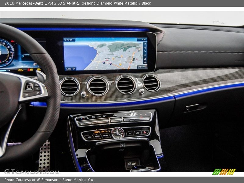 Dashboard of 2018 E AMG 63 S 4Matic