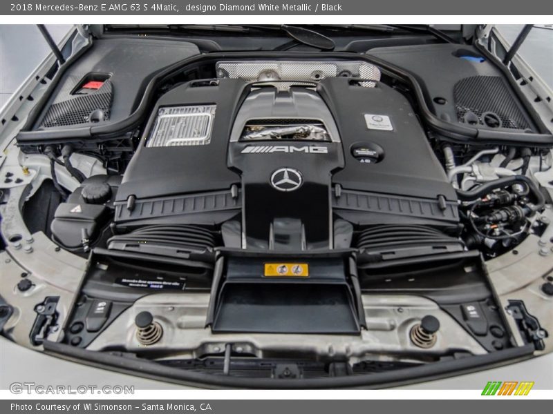  2018 E AMG 63 S 4Matic Engine - 4.0 Liter AMG biturbo DOHC 32-Valve VVT V8