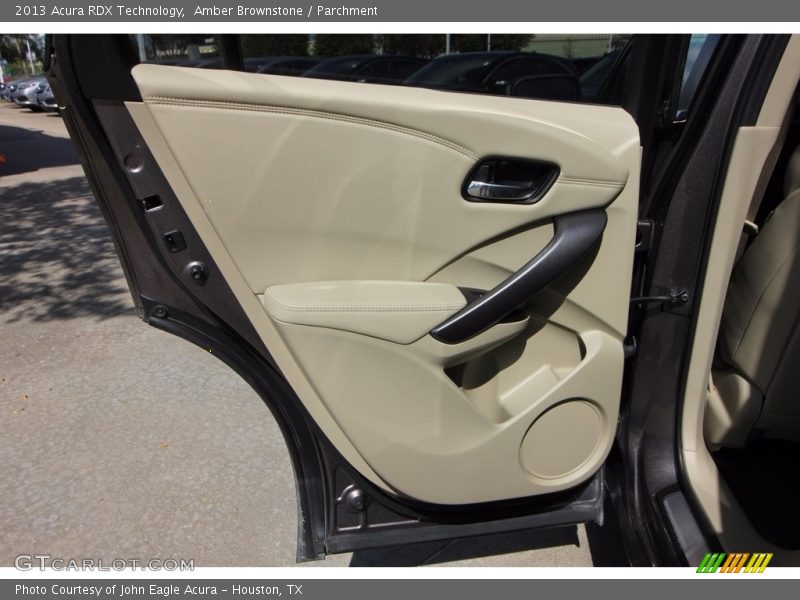 Amber Brownstone / Parchment 2013 Acura RDX Technology
