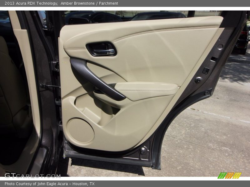 Amber Brownstone / Parchment 2013 Acura RDX Technology