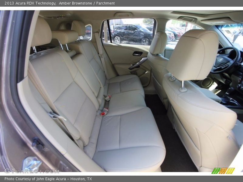 Amber Brownstone / Parchment 2013 Acura RDX Technology