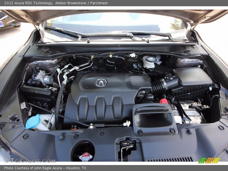Amber Brownstone / Parchment 2013 Acura RDX Technology