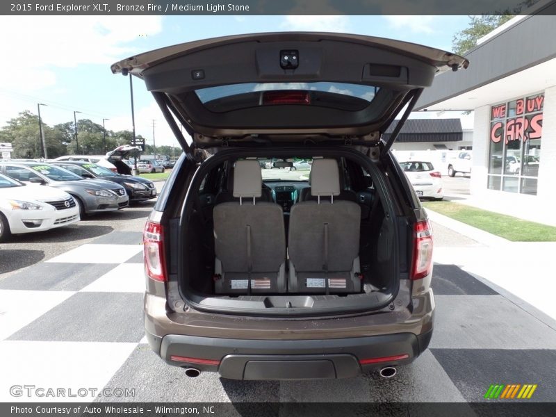 Bronze Fire / Medium Light Stone 2015 Ford Explorer XLT