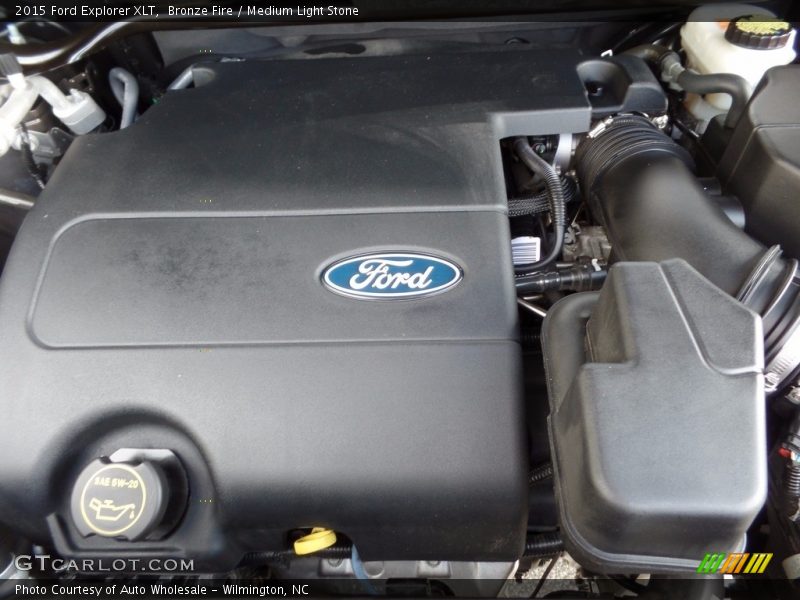 Bronze Fire / Medium Light Stone 2015 Ford Explorer XLT