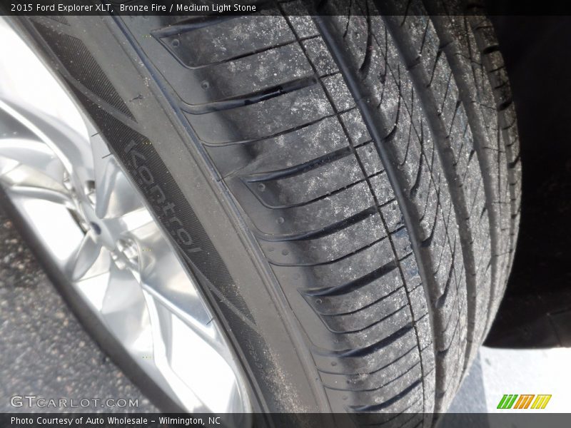 Bronze Fire / Medium Light Stone 2015 Ford Explorer XLT