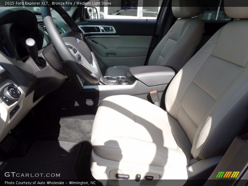 Bronze Fire / Medium Light Stone 2015 Ford Explorer XLT