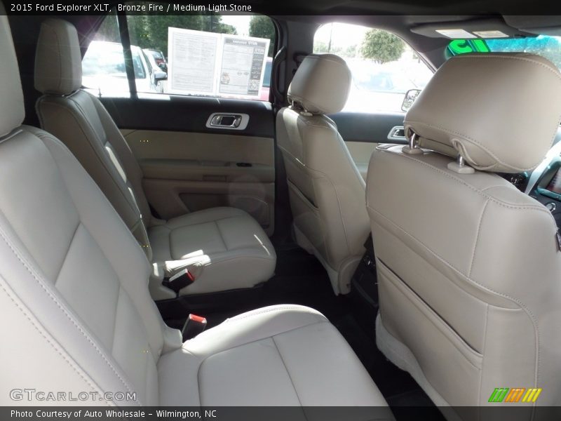 Bronze Fire / Medium Light Stone 2015 Ford Explorer XLT