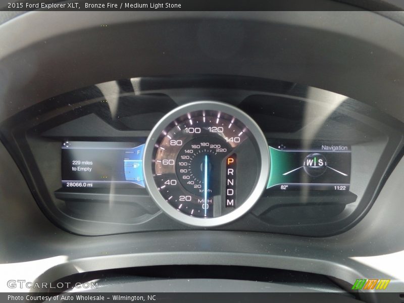 Bronze Fire / Medium Light Stone 2015 Ford Explorer XLT