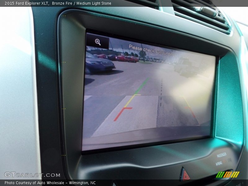 Bronze Fire / Medium Light Stone 2015 Ford Explorer XLT