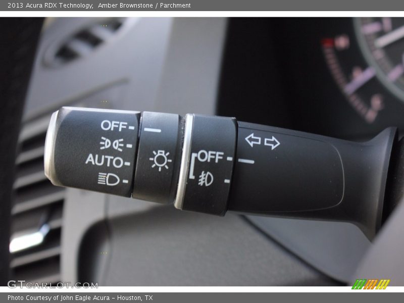 Amber Brownstone / Parchment 2013 Acura RDX Technology