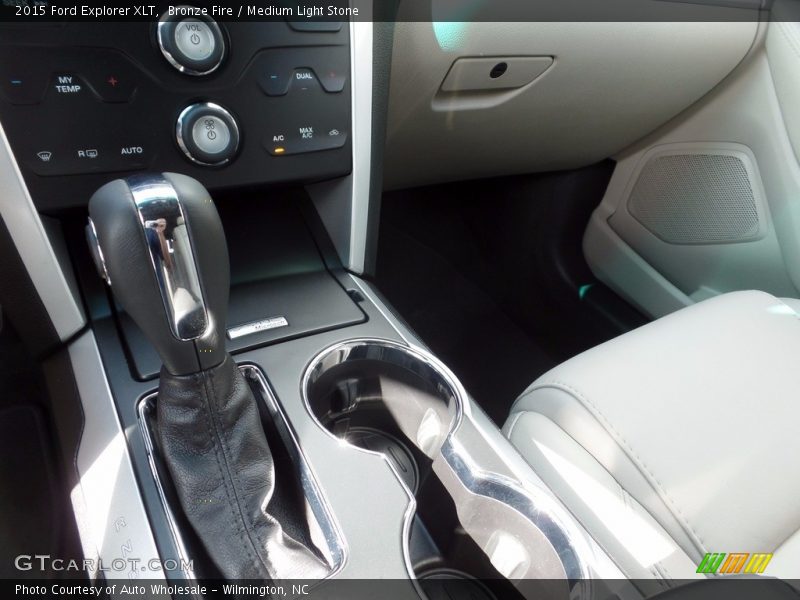 Bronze Fire / Medium Light Stone 2015 Ford Explorer XLT