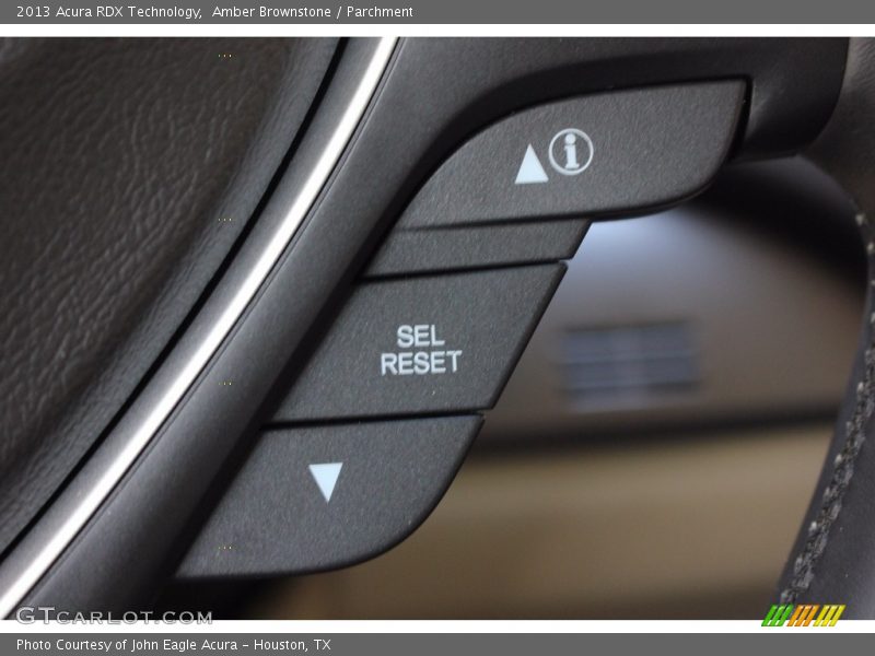 Amber Brownstone / Parchment 2013 Acura RDX Technology