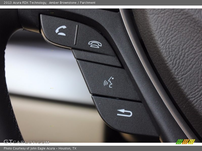 Amber Brownstone / Parchment 2013 Acura RDX Technology