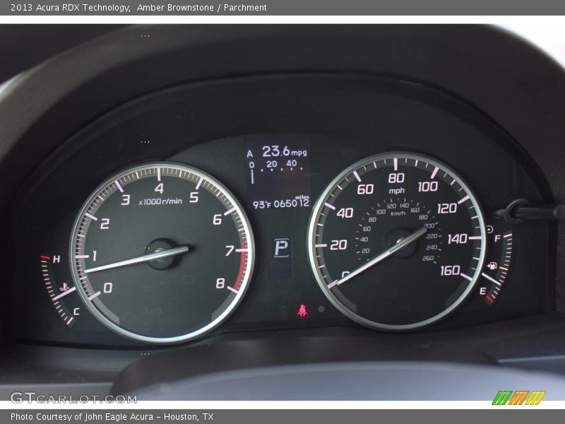 Amber Brownstone / Parchment 2013 Acura RDX Technology