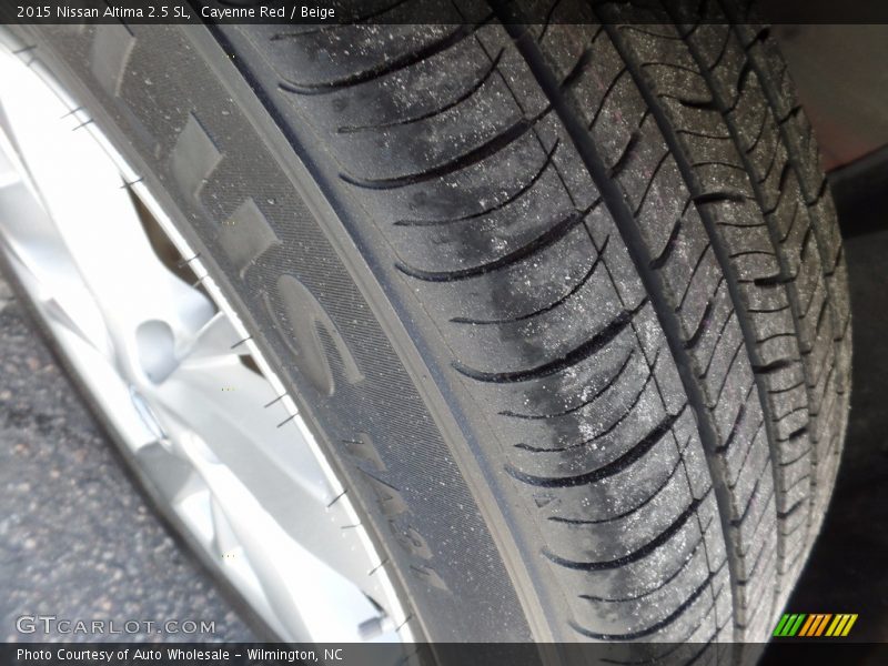 Cayenne Red / Beige 2015 Nissan Altima 2.5 SL
