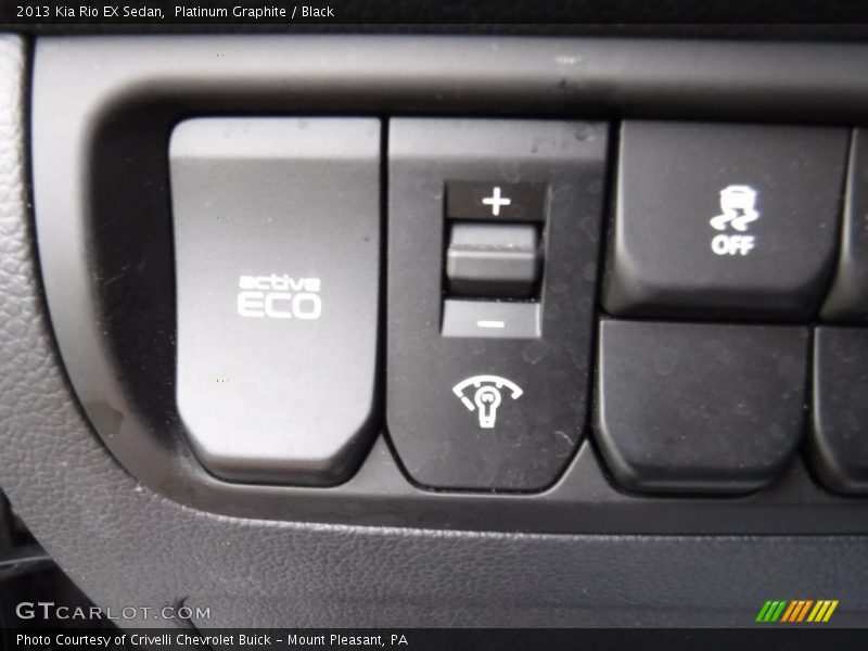 Platinum Graphite / Black 2013 Kia Rio EX Sedan