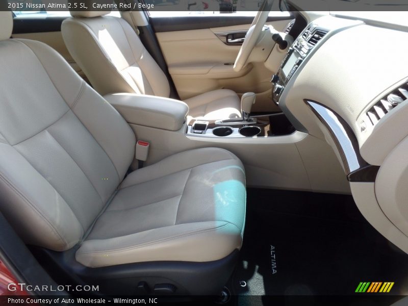 Cayenne Red / Beige 2015 Nissan Altima 2.5 SL