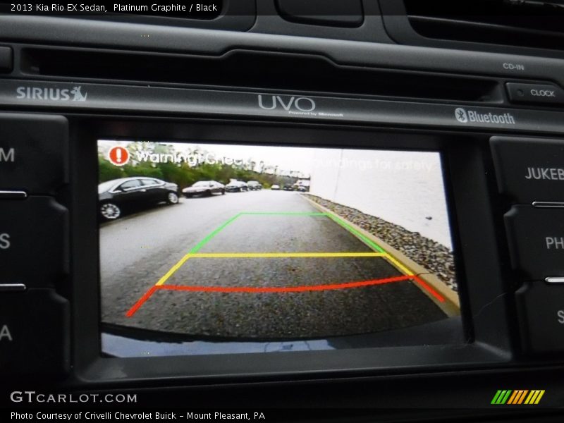 Platinum Graphite / Black 2013 Kia Rio EX Sedan