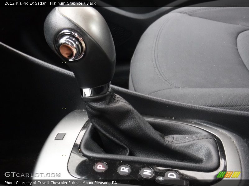 Platinum Graphite / Black 2013 Kia Rio EX Sedan