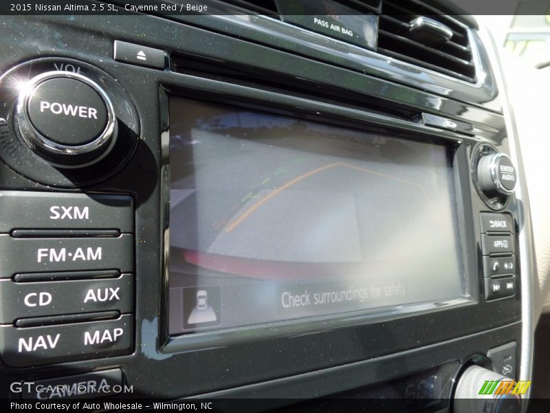 Cayenne Red / Beige 2015 Nissan Altima 2.5 SL